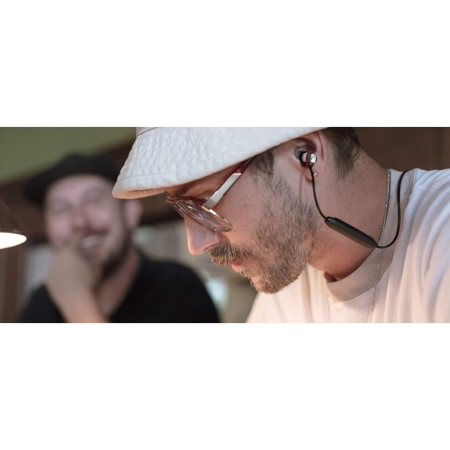 Sennheiser CX 120BT Wireless Bluetooth in Ear Neckband Headphone with Mic (Black)