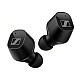 Sennheiser CX Plus True Wireless in Ear Earbuds - Headphone with Mic for Music & Calls with Active Noise Cancellation-ANC, Customizable Touch Controls, Bass Boost, IPX4 and 24-Hour Battery, Black