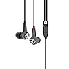 Sennheiser Consumer Audio IE 80 S Adjustable Bass Wired In Ear earbud Headphone with Mic Black