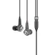 Sennheiser Consumer Audio IE 80 S Adjustable Bass Wired In Ear earbud Headphone with Mic Black