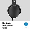 Sennheiser HD 400s Wired Over The Ear Headphone with Mic Black