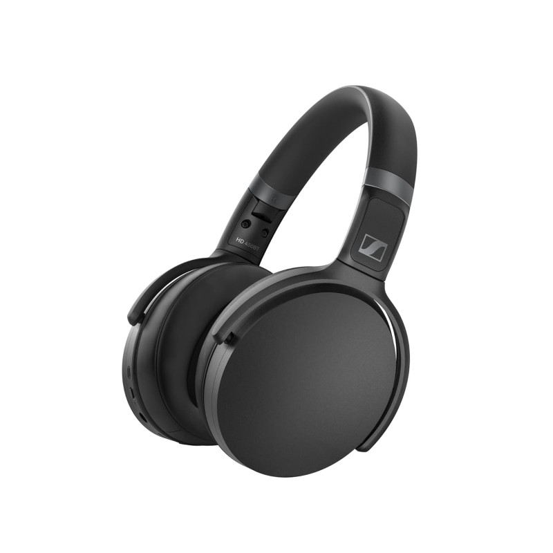 Sennheiser HD 450BT Wireless Headphones, German Design, ANC, Alexa Built-in, 30H Battery, Comfortable & Lightweight Over-Ear Design, Built-in Mic for Clear Calls, Fast Charging, 2Y Warranty, Black Sennheiser HD 450BT Wireless Headphones, German Design, ANC, Alexa Built-in, 30H Battery, Comfortable & Lightweight Over-Ear Design, Built-in Mic for Clear Calls, Fast Charging, 2Y Warranty, Black