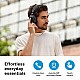 Sennheiser Momentum 4 Wireless Over Ear Headphones Designed in Germany - Bluetooth Adaptive Noise Cancelling-ANC,4 Digital Mics for Crystal-Clear Calls,60h Battery, 2 Yr Warranty, Black/Copper