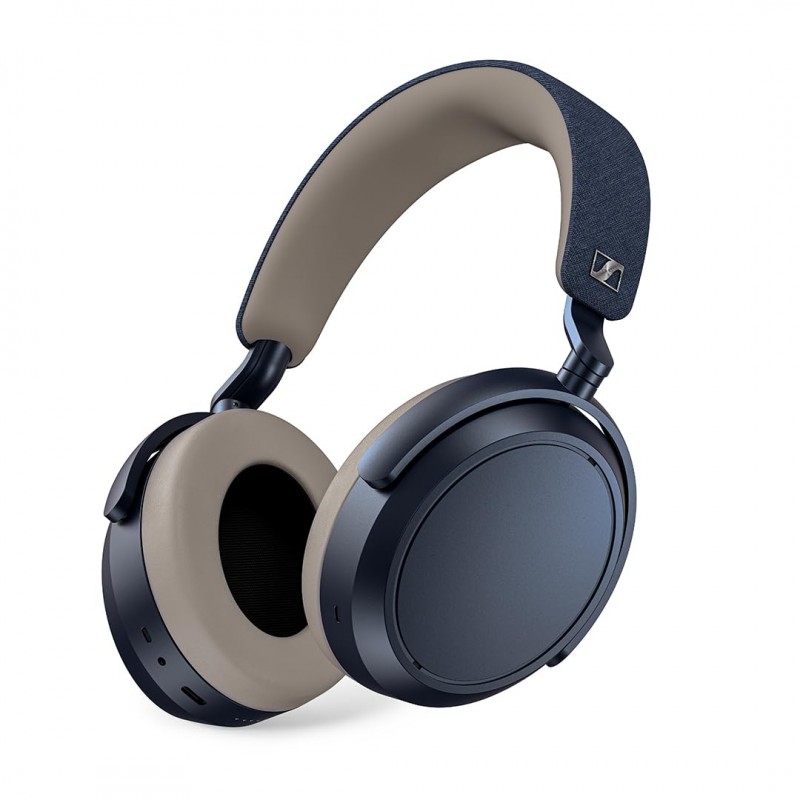 Sennheiser Momentum 4 Wireless Over Ear Headphones Designed in Germany - Bluetooth Adaptive Noise Cancelling-ANC,4 Digital Mics for Crystal-Clear Calls,60h Battery, 2 Yr Warranty, Black/Copper