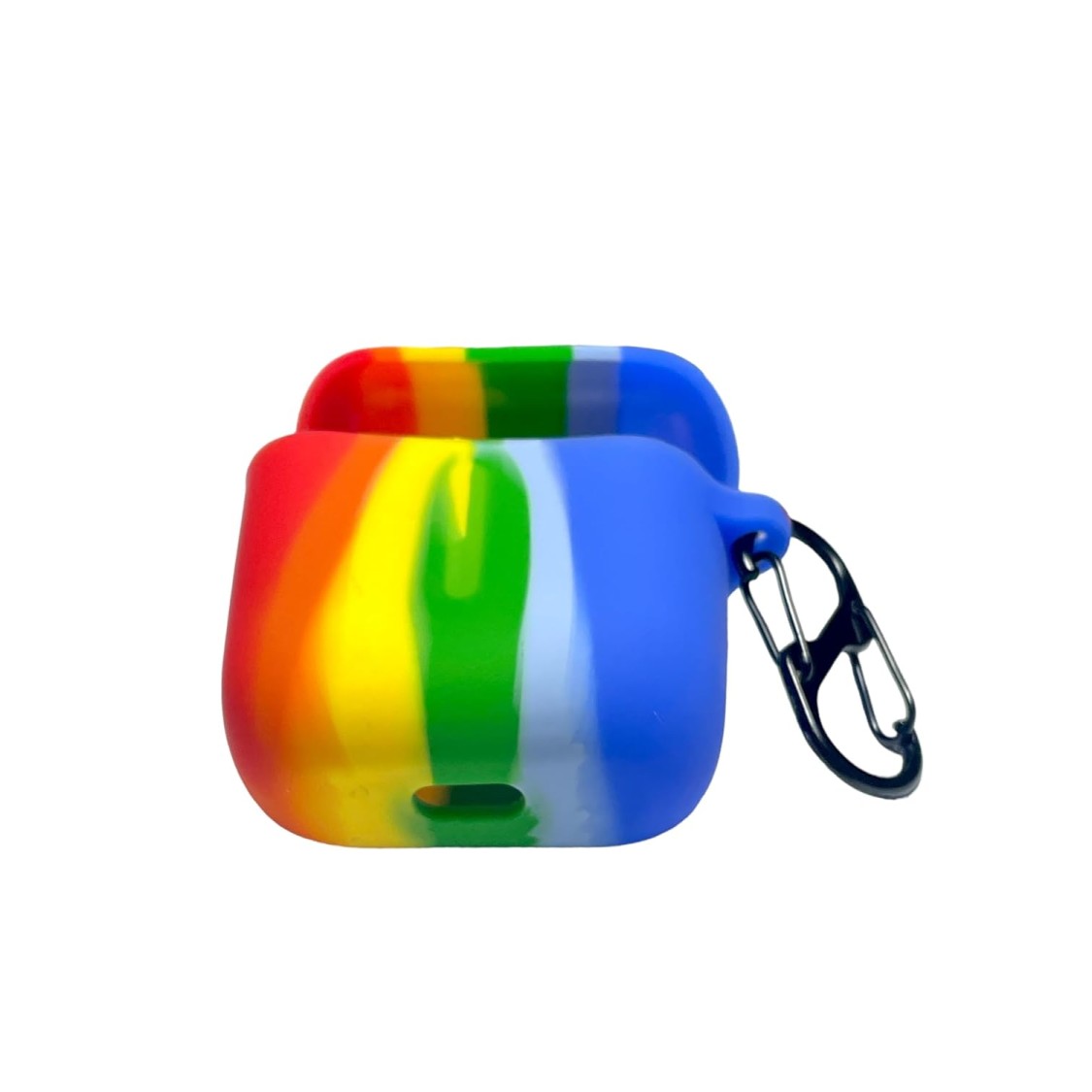 Silicone Cover for BAot Airdopes 141 with LED Light Indicator, Protective Soft Silicone Case Cover with Hook, Multicolour, Dog-Paw