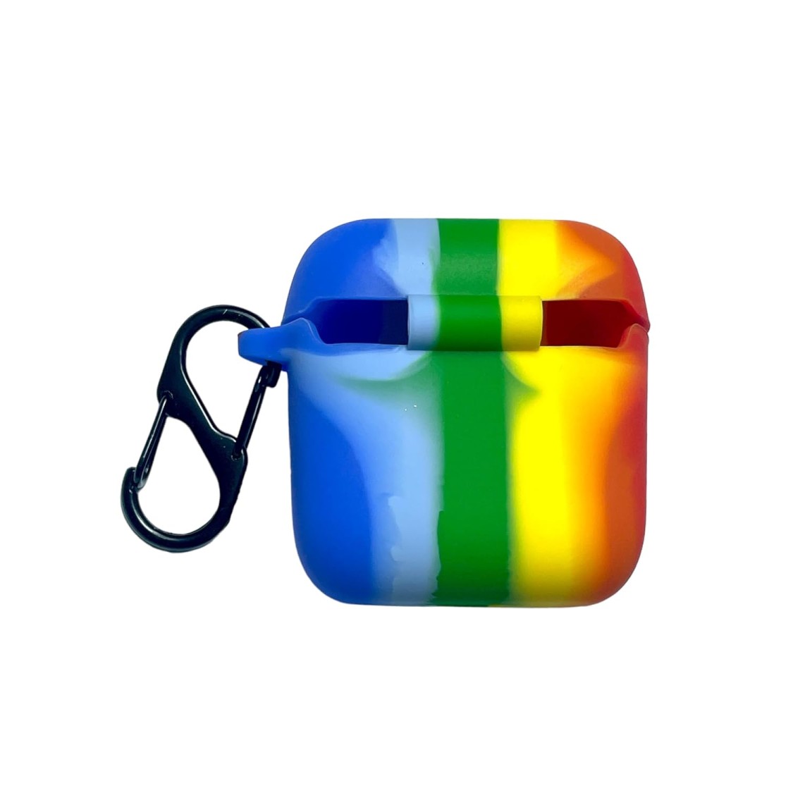 Silicone Cover for BAot Airdopes 141 with LED Light Indicator, Protective Soft Silicone Case Cover with Hook, Multicolour, Dog-Paw