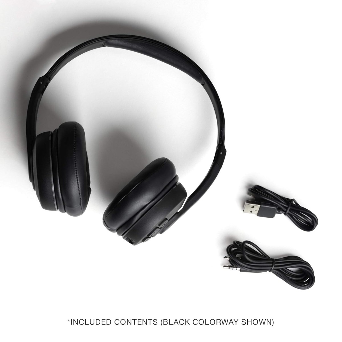 Skullcandy Cassette Bluetooth 5.0 On-Ear Wireless Headphones with Mic, 22Hr Playtime, Rapid Charge, Collapsible Design