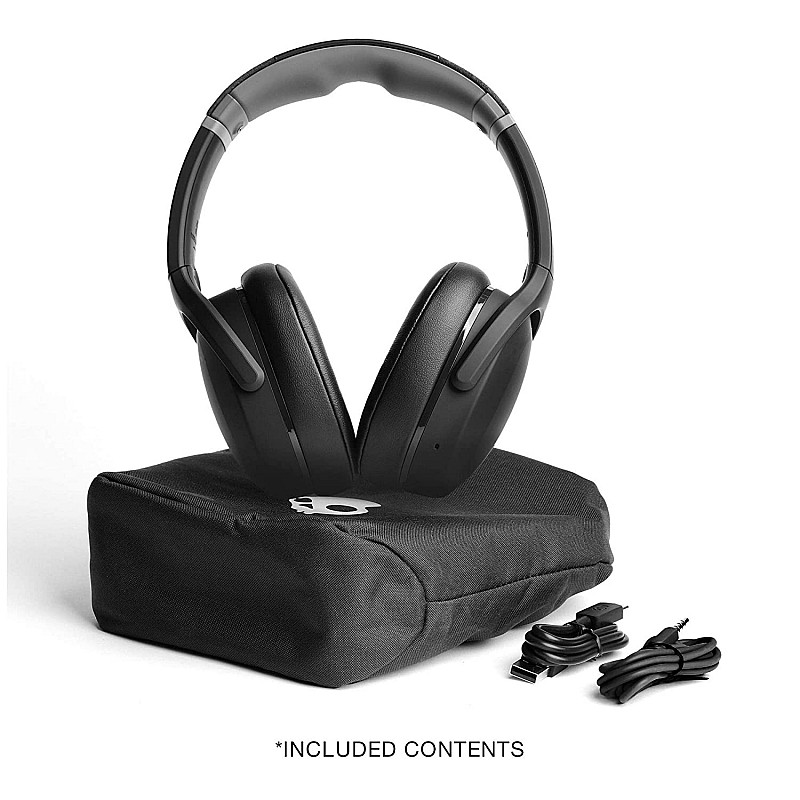 Skullcandy Crusher Evo Bluetooth Wireless Over Ear Headphone With Microphone Black