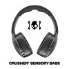 Skullcandy Crusher Evo Wireless Over-Ear Bluetooth Headphones with Microphone, 40 Hour Battery, Personal Sound, Extra Bass Tech, Bonus USB-C Cable