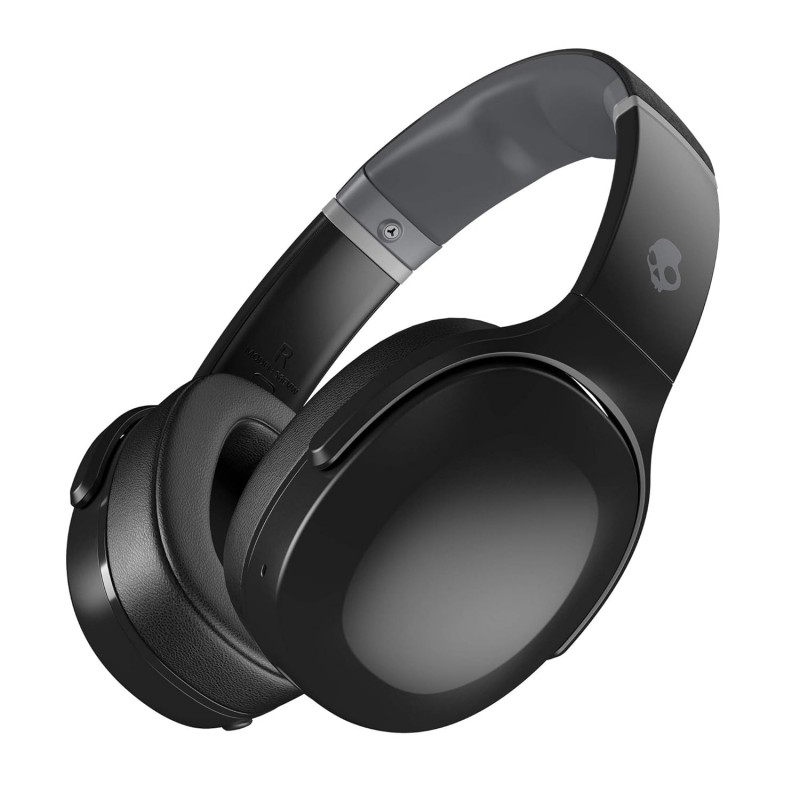 Skullcandy Crusher Evo Wireless Over_Ear Bluetooth Headphones with Microphone, for iPhone and Android, 40 Hour Battery Life, Extra Bass Tech - Bonus Line USB-C Cable -Black Skullcandy Crusher Evo Wireless Over_Ear Bluetooth Headphones with Microphone, for iPhone and Android, 40 Hour Battery Life, Extra Bass Tech - Bonus Line USB-C Cable -Black