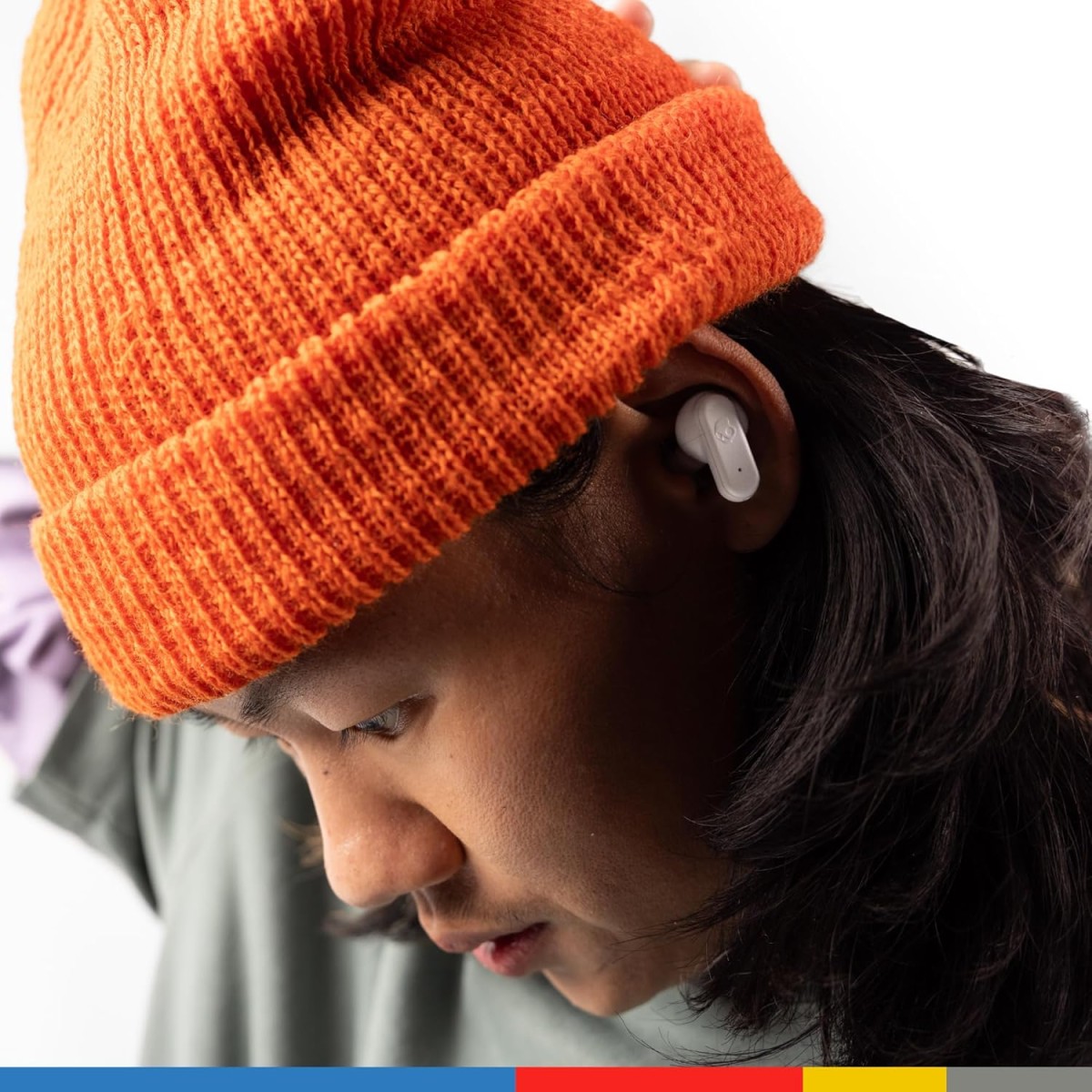 Skullcandy Dime 3 in-Ear Wireless Earbuds,Multipoint Pairing, 20 Hr Battery, Microphone, Works with iPhone Android and Bluetooth Devices - Black