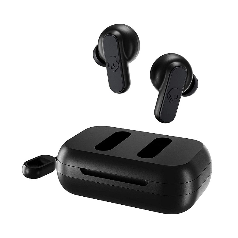 Skullcandy Dime True Wireless in-Ear Bluetooth Earbuds Compatible with iPhone and Android Black