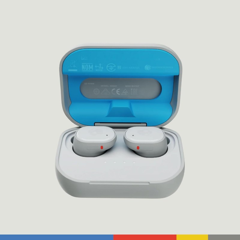 Skullcandy Grind in Ear Wireless Earbuds, 40 Hr Battery, Skull-Iq, Alexa Enabled, Microphone, Works with iPhone Android and Bluetooth Devices -(Light Gray Blue) Skullcandy Grind in Ear Wireless Earbuds, 40 Hr Battery, Skull-Iq, Alexa Enabled, Microphone, Works with iPhone Android and Bluetooth Devices -(Light Gray Blue)