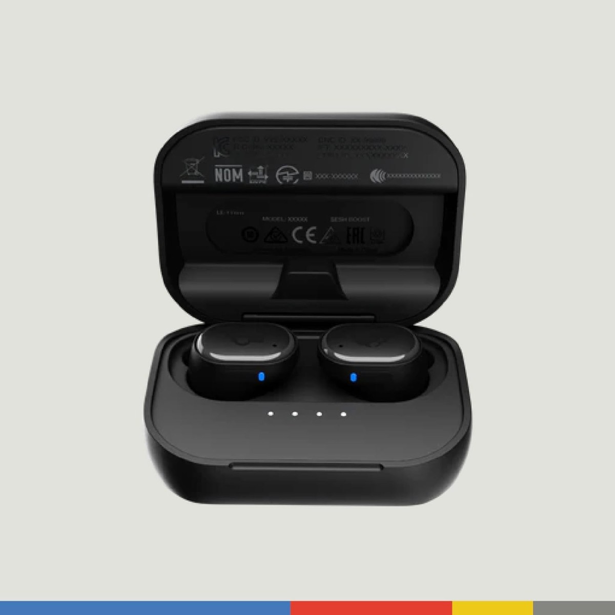 Skullcandy Grind in Ear Wireless Earbuds, 40 Hr Battery, Skull-Iq, Alexa Enabled, Microphone, Works with iPhone Android and Bluetooth Devices -(Light Gray Blue)