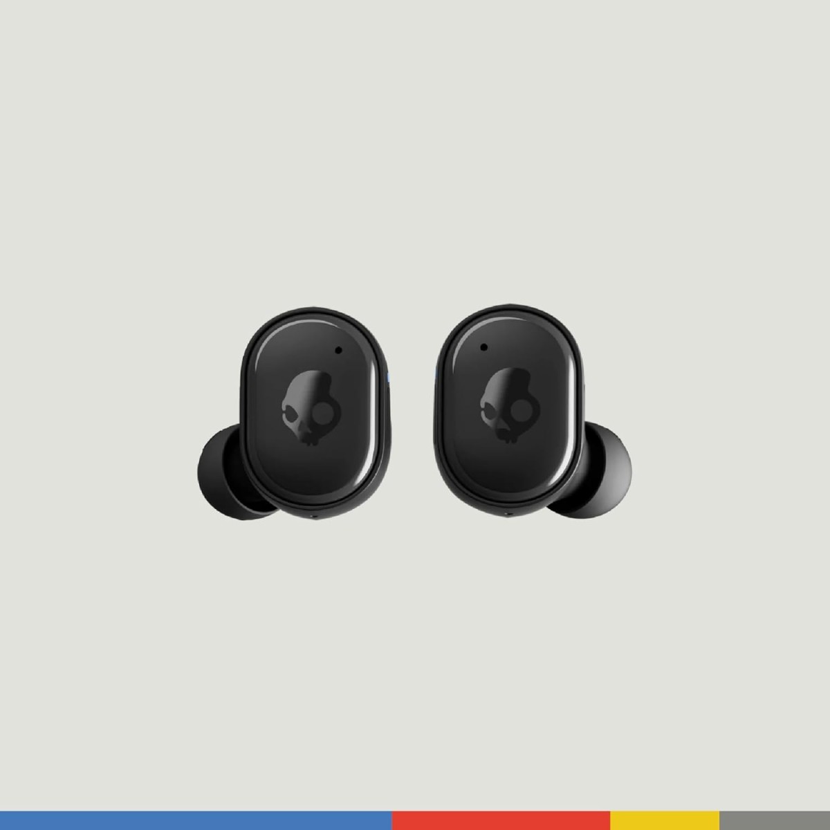 Skullcandy Grind in Ear Wireless Earbuds, 40 Hr Battery, Skull-Iq, Alexa Enabled, Microphone, Works with iPhone Android and Bluetooth Devices -(Light Gray Blue)