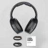Skullcandy Hesh Evo Over-Ear Wireless Headphones, 40mm Drivers, 36Hr Playtime + Rapid Charge, Flat-Folding and Collapsible, Light Weight Heavy Audio Bass, Work with Android and iOS