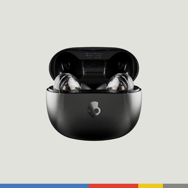 Skullcandy Rail ANC in-Ear Noise Cancelling Wireless Earbuds, Multipoint Pairing,38 Hr Battery, Microphone, Works with iPhone Android and Bluetooth Devices- Black