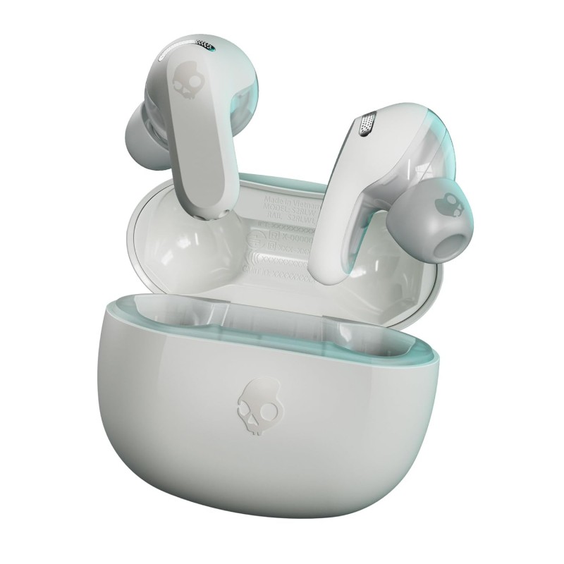 Skullcandy Rail ANC in-Ear Noise Cancelling Wireless Earbuds, Multipoint Pairing,38 Hr Battery, Microphone, Works with iPhone Android and Bluetooth Devices- Black
