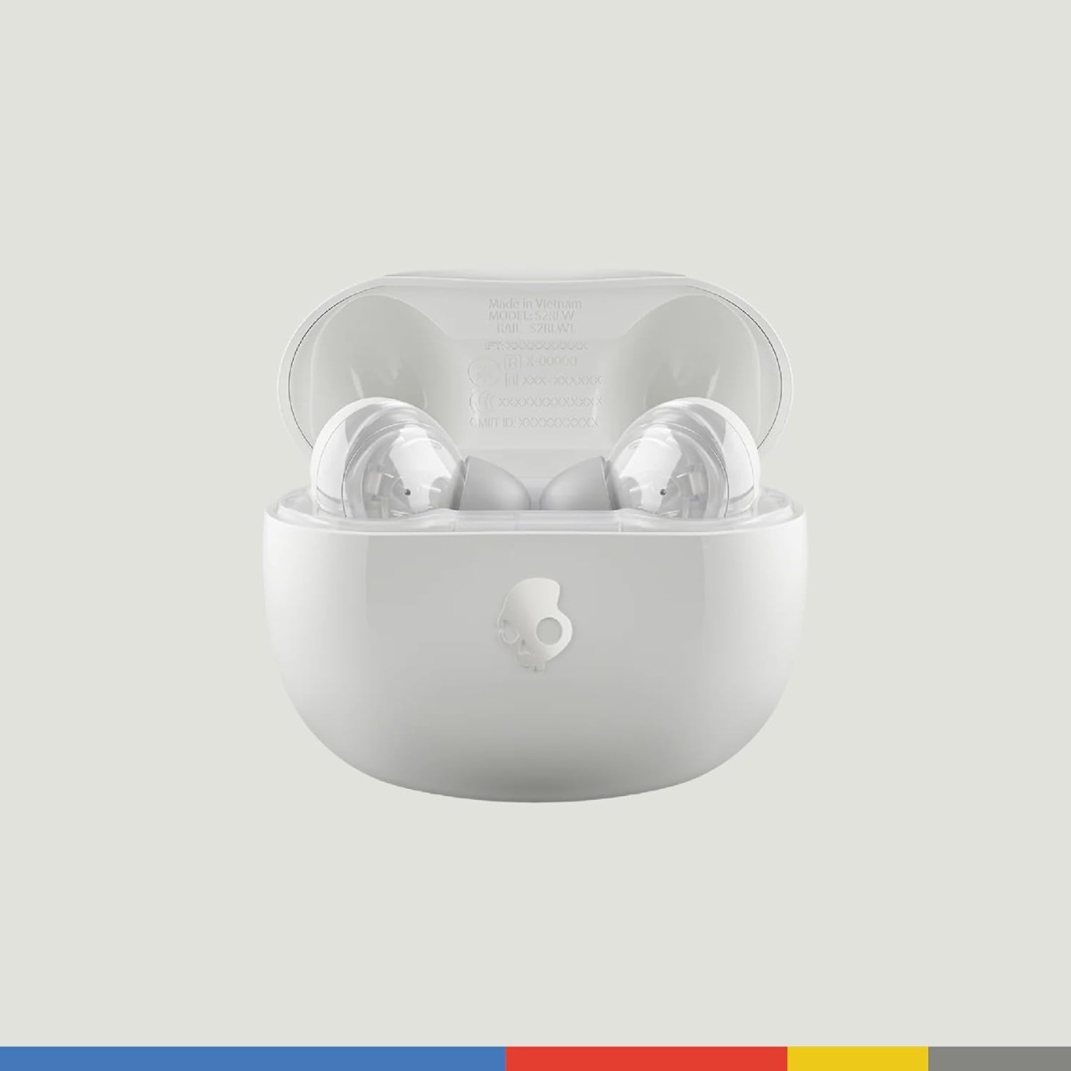 Skullcandy Rail ANC in-Ear Noise Cancelling Wireless Earbuds, Multipoint Pairing,38 Hr Battery, Microphone, Works with iPhone Android and Bluetooth Devices- Black