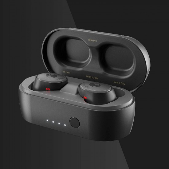 Skullcandy Sesh Evo Truly Wireless Bluetooth in Ear Earbuds with Mic Black