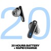 Skullcandy Smokin Buds Wireless in Ear Earbuds – ENC Clear Calls, Music/Movie/Podcast EQ Modes, 20Hr Battery + Rapid Charge, Touch Controls, Solo Bud Use, IPX4 Water Resistant (Black) Skullcandy Smokin Buds Wireless in Ear Earbuds – ENC Clear Calls, Music/Movie/Podcast EQ Modes, 20Hr Battery + Rapid Charge, Touch Controls, Solo Bud Use, IPX4 Water Resistant (Black)