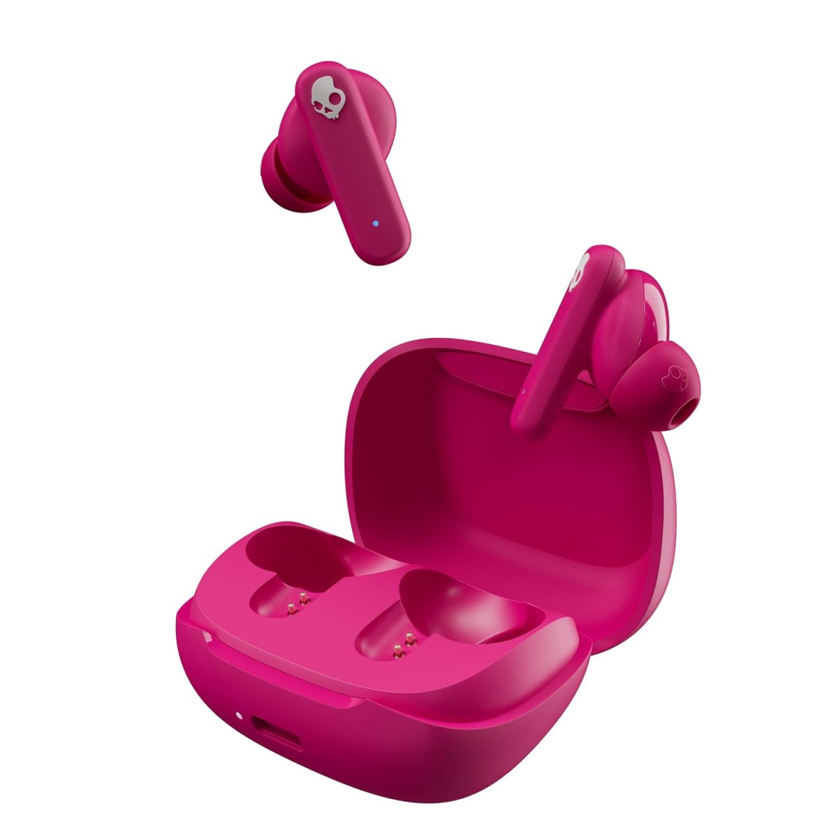 Skullcandy Smokin Buds XT Wireless in Ear Earbuds – ENC Clear Calls, Music/Movie/Podcast EQ Modes, 20Hr Battery, Rapid Charge, Touch Controls, Solo Bud Use (Pink) Skullcandy Smokin Buds XT Wireless in Ear Earbuds – ENC Clear Calls, Music/Movie/Podcast EQ Modes, 20Hr Battery, Rapid Charge, Touch Controls, Solo Bud Use (Pink)
