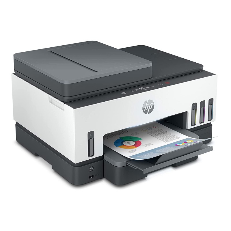 HP Smart Tank 790 WiFi Duplex Hi-Capacity Tank Printer with Magic Touch Panel with ADF auto Ink & Paper Sensor