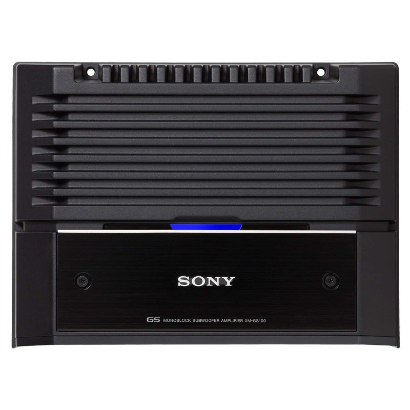 Sony Car Amplifier XM-N502 500W 2 Channel / 1 Channel Amplifier (Black), Rated Power: 4ohm - 65W x 2, 4ohmBTL - 175W x 1, 2ohm - 85W x 2, Automatic Thermal Control, Low Pass Filter for bass