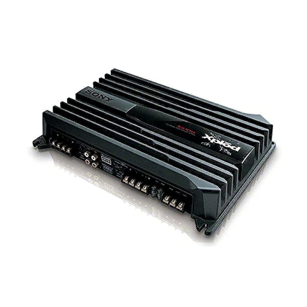 Sony XM-N502 Car Amplifier, 500W, 2/1 Channel, 65W x 2 (4Ω), 175W x 1 (4Ω BTL), 85W x 2 (2Ω), Thermal Control, Low Pass Filter (Black)