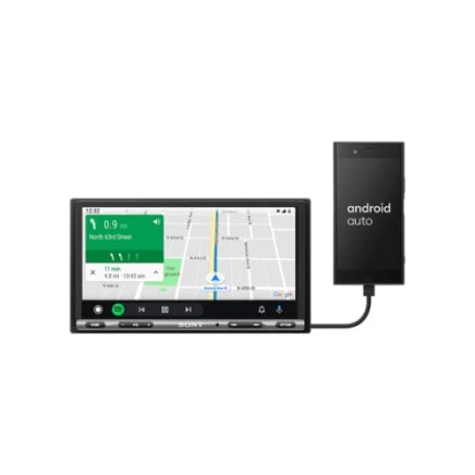 Sony Car Stereo XAV-AX3200 17.6 cm (6.95 inch) Digital Media Receiver with Bluetooth, Android Auto, Apple Car Play, WebLink™ Cast, PRE Out - 3 x 2V, Output Power - 55W x 4, 10 Band Equalizer Sony Car Stereo XAV-AX3200 17.6 cm (6.95 inch) Digital Media Receiver with Bluetooth, Android Auto, Apple Car Play, WebLink™ Cast, PRE Out - 3 x 2V, Output Power - 55W x 4, 10 Band Equalizer