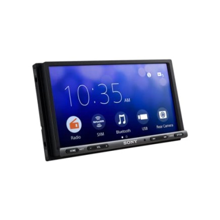 Sony Car Stereo XAV-AX3200 17.6 cm (6.95 inch) Digital Media Receiver with Bluetooth, Android Auto, Apple Car Play, WebLink™ Cast, PRE Out - 3 x 2V, Output Power - 55W x 4, 10 Band Equalizer Sony Car Stereo XAV-AX3200 17.6 cm (6.95 inch) Digital Media Receiver with Bluetooth, Android Auto, Apple Car Play, WebLink™ Cast, PRE Out - 3 x 2V, Output Power - 55W x 4, 10 Band Equalizer