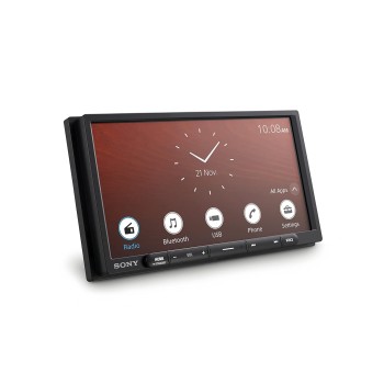 Sony Car Stereo XAV-AX4000 17.6 cm (6.95 inch) Digital Media Receiver with Bluetooth, Wireless Android Auto, Wireless Apple Car Play, PRE Out - 3 x 5V, Output Power - 55W x 4