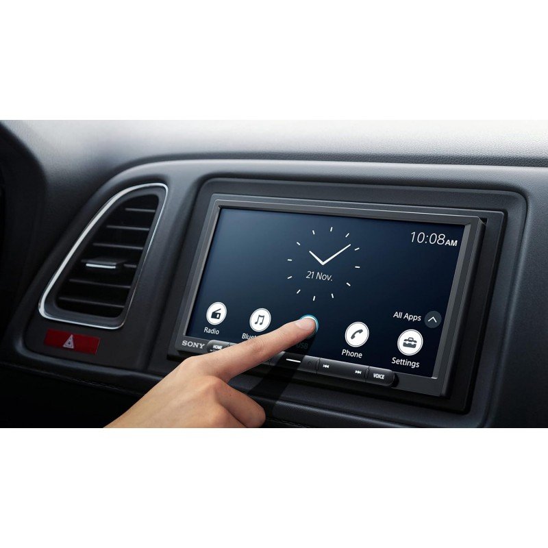 Sony Car Stereo XAV-AX5500 17.6 cm (6.95 inch) Capacitive Touch Screen Digital Media Receiver with Bluetooth, Android Auto, Apple Car Play, WebLink™ Cast, PRE Out - 3 x 5V, Output Power - 55W x 4 Sony Car Stereo XAV-AX5500 17.6 cm (6.95 inch) Capacitive Touch Screen Digital Media Receiver with Bluetooth, Android Auto, Apple Car Play, WebLink™ Cast, PRE Out - 3 x 5V, Output Power - 55W x 4