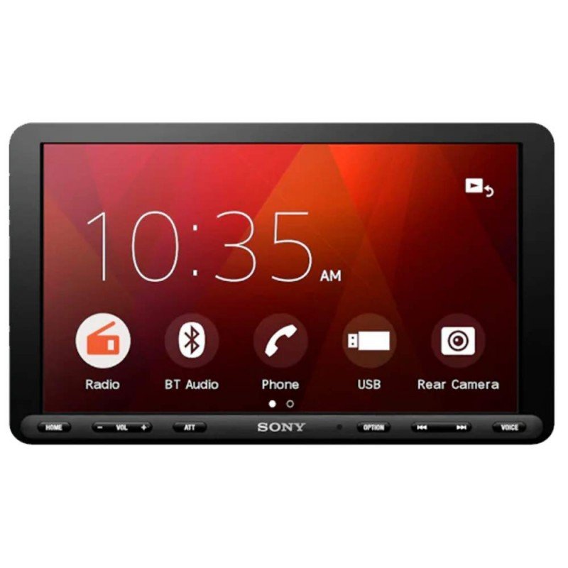 Sony Car Stereo XAV-AX5500 17.6 cm (6.95 inch) Capacitive Touch Screen Digital Media Receiver with Bluetooth, Android Auto, Apple Car Play, WebLink™ Cast, PRE Out - 3 x 5V, Output Power - 55W x 4 Sony Car Stereo XAV-AX5500 17.6 cm (6.95 inch) Capacitive Touch Screen Digital Media Receiver with Bluetooth, Android Auto, Apple Car Play, WebLink™ Cast, PRE Out - 3 x 5V, Output Power - 55W x 4