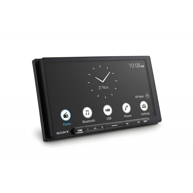 Sony Car Stereo XAV-AX5500 17.6 cm (6.95 inch) Capacitive Touch Screen Digital Media Receiver with Bluetooth, Android Auto, Apple Car Play, WebLink™ Cast, PRE Out - 3 x 5V, Output Power - 55W x 4 Sony Car Stereo XAV-AX5500 17.6 cm (6.95 inch) Capacitive Touch Screen Digital Media Receiver with Bluetooth, Android Auto, Apple Car Play, WebLink™ Cast, PRE Out - 3 x 5V, Output Power - 55W x 4