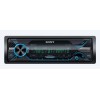 Sony DSX-A416BT Single Din Bluetooth Front USB AUX Multi-Color Car Stereo Digital Media Receiver Bundled with Earbuds (No CD Player)