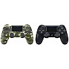 Sony Dualshock 4 Wireless Controller - V2 Green Cammo (PlayStation 4)