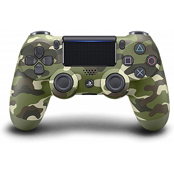 Sony Dualshock 4 Wireless Controller - V2 Green Cammo (PlayStation 4)