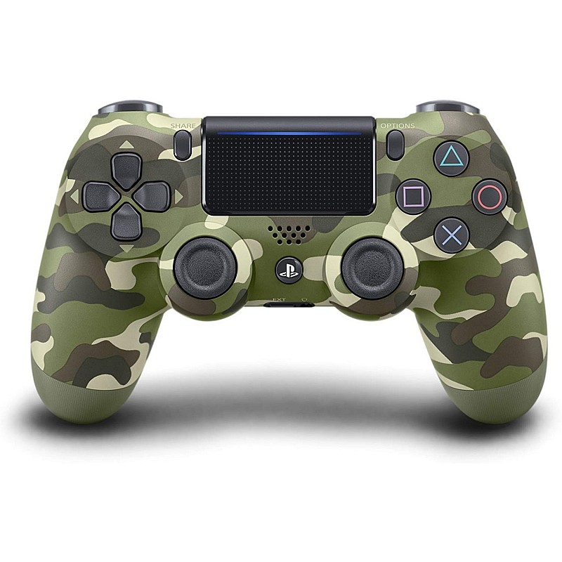 Sony Dualshock 4 Wireless Controller - V2 Green Cammo (PlayStation 4)