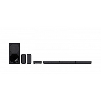 Sony HT-S40R Real 5.1ch Dolby Audio Soundbar for TV with Subwoofer & Wireless Rear Speakers, 5.1ch Home Theatre System 