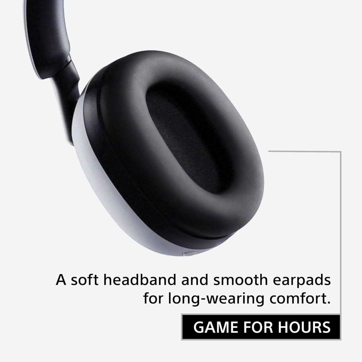 Sony INZONE H9, WH-G900N Wireless Noise Cancelling Gaming Headset, Over Ear Headphones with 360 Spatial Sound, 32 Hours Battery Life, Flip to Mute Mic, Mobile, Laptop, PS5 & PC Compatible
