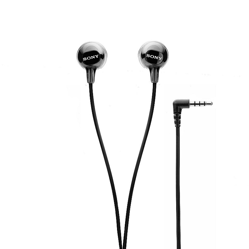 Sony MDR-EX14AP Wired in Ear Headphone with Mic Black