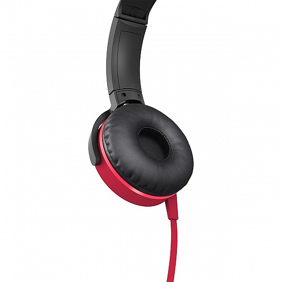 Sony MDR-XB450 On-Ear EXTRA BASS Headphones (Red)