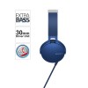 Sony MDR-XB550AP Wired Extra Bass On-Ear Headphones (Blue)