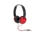 Sony MDR-ZX310AP On Ear Headphones With Mic (Red)