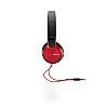 Sony MDR-ZX310AP On Ear Headphones With Mic (Red)