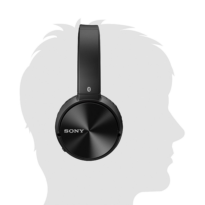 Sony MDR-ZX330BT On-Ear Bluetooth Headphones (Black)