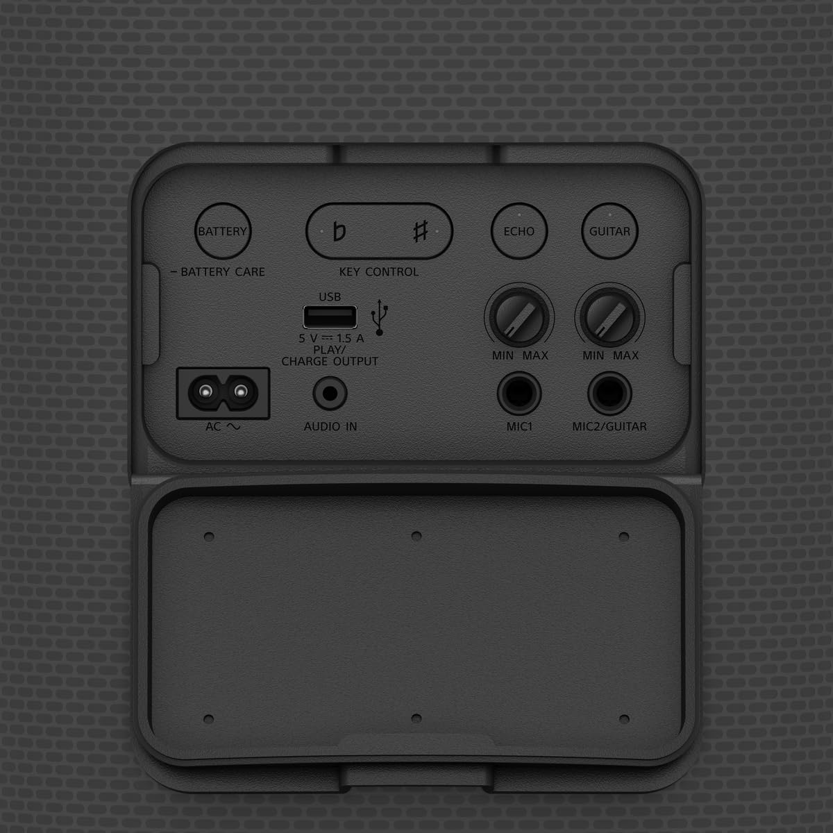 Sony New SRS-XV500 Wireless Portable Bluetooth Karaoke Party Speaker | IPX4 Splash-Proof | 25 Hrs Battery | Mega Bass | Built-in Power Bank | Ambient Lights | Guitar & MIC- 2024 Model