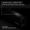Sony New ULT Field 3 with Massive Bass| 24hr Playtime| Hands Free Calling(with Mic),IP67 (Waterproof,Dustproof,Rustproof),Shoulder Strap,Quick Charge,Wireless Bluetooth Speaker(SRS-ULT30)-Black