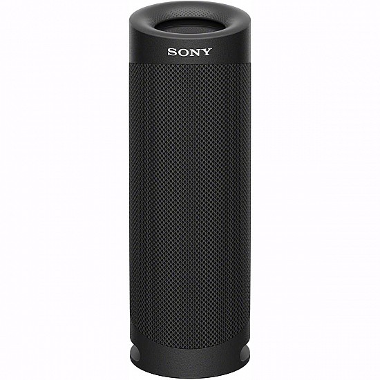 Sony SRS-XB23 Wireless Extra Bass Bluetooth Speaker with 12 Hours Battery, Party Connect, Waterproof IPX67, Dustproof, Rustproof, Shockproof Speaker with Mic, Loud Audio for Phone Calls/WFH (Black)